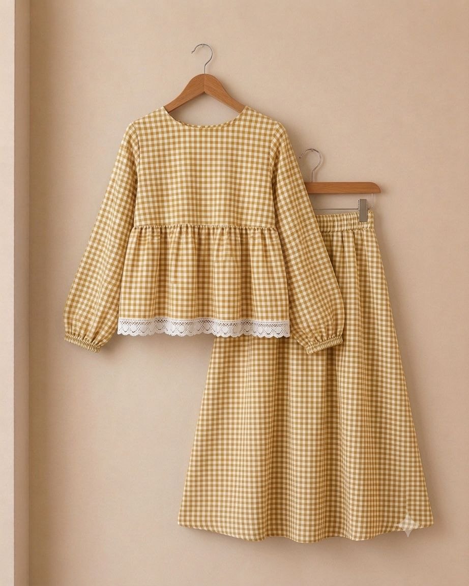 Gingham set