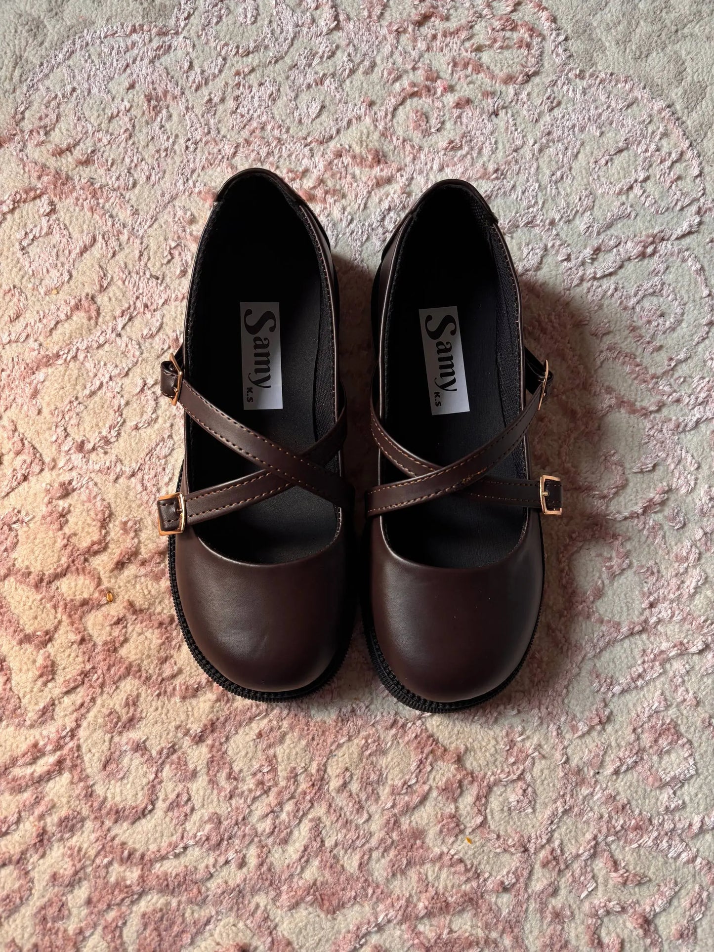 Mary Jane Cross-Strap
