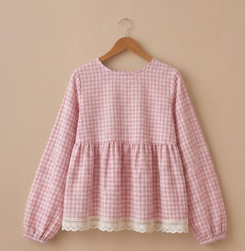 Gingham top