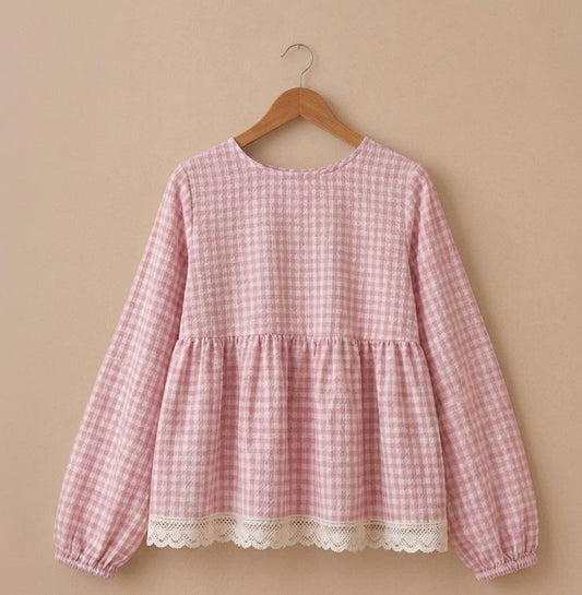 Gingham top