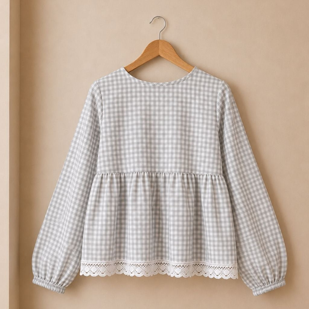 Gingham top