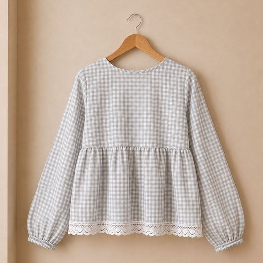 Gingham top