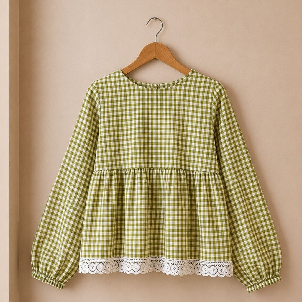 Gingham top