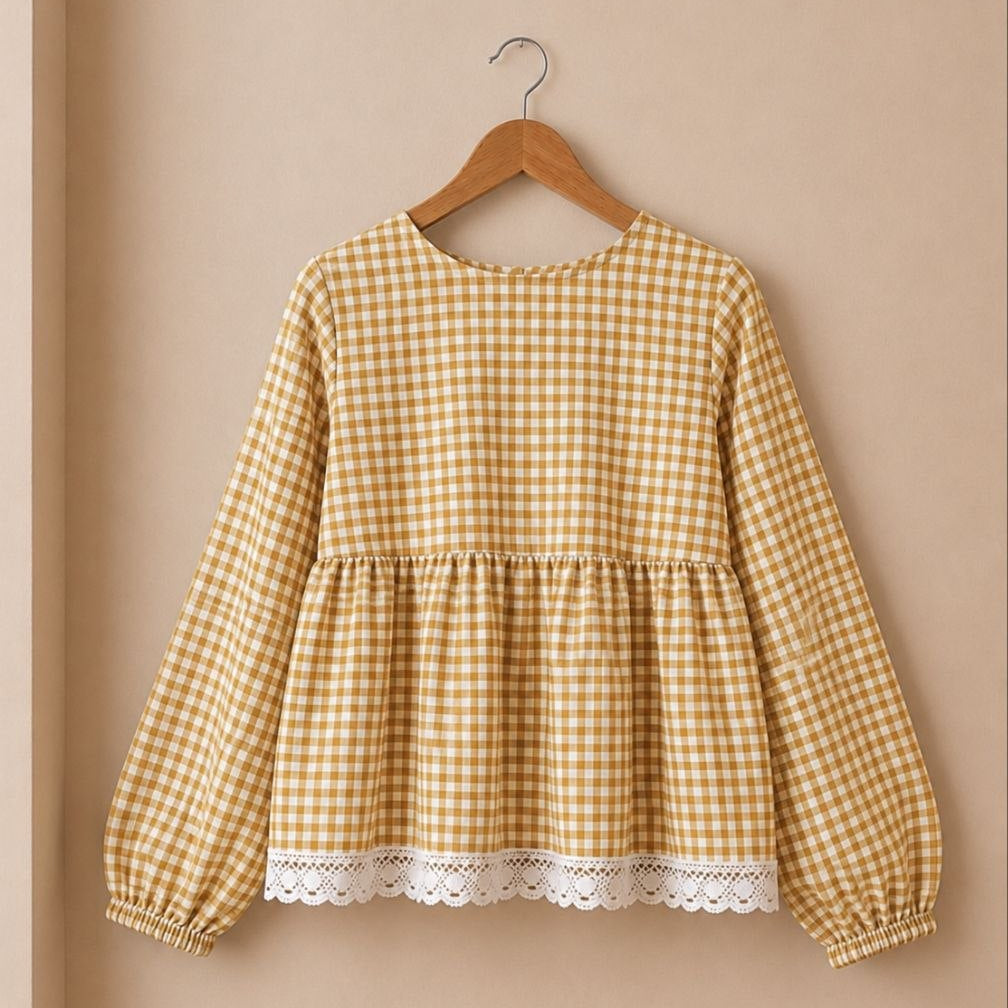 Gingham top