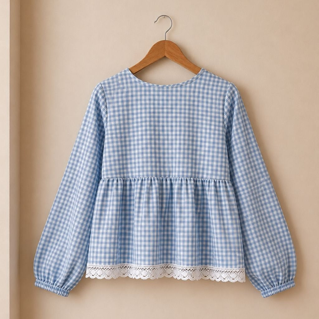 Gingham top