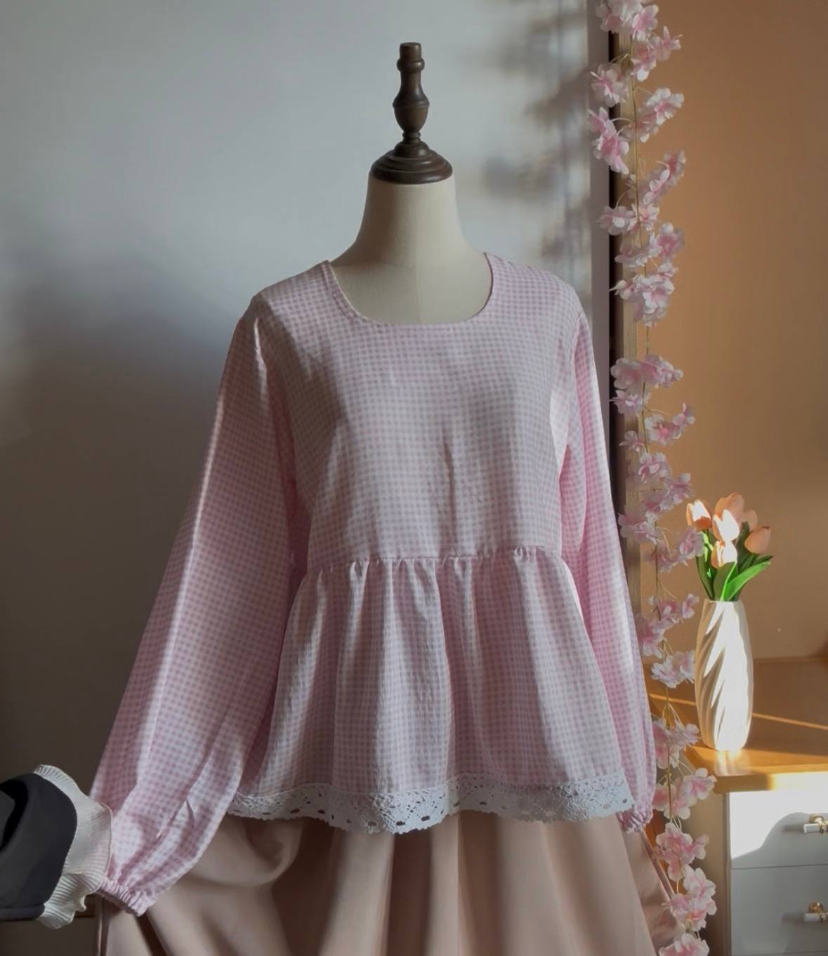 Gingham top