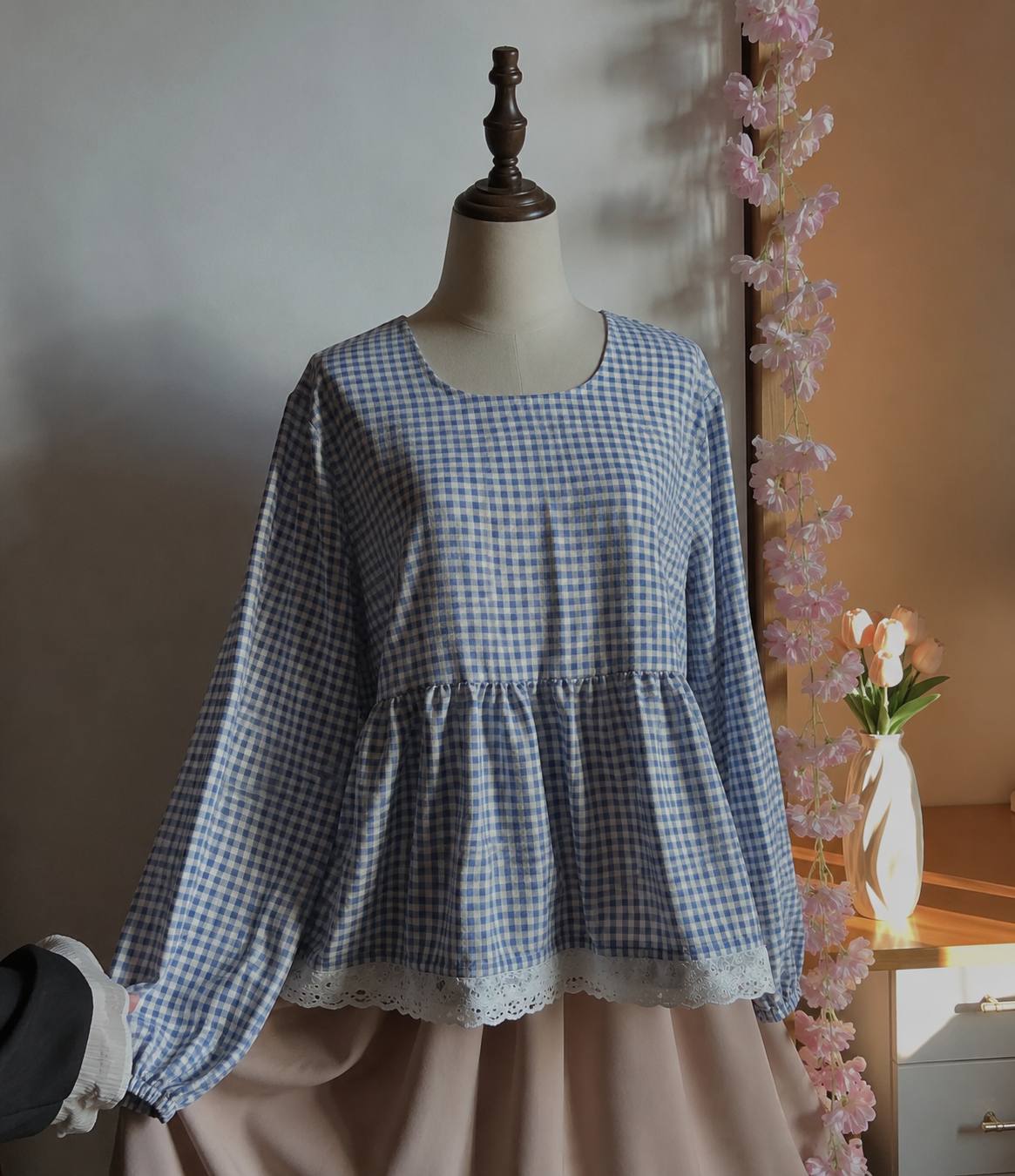 Gingham top