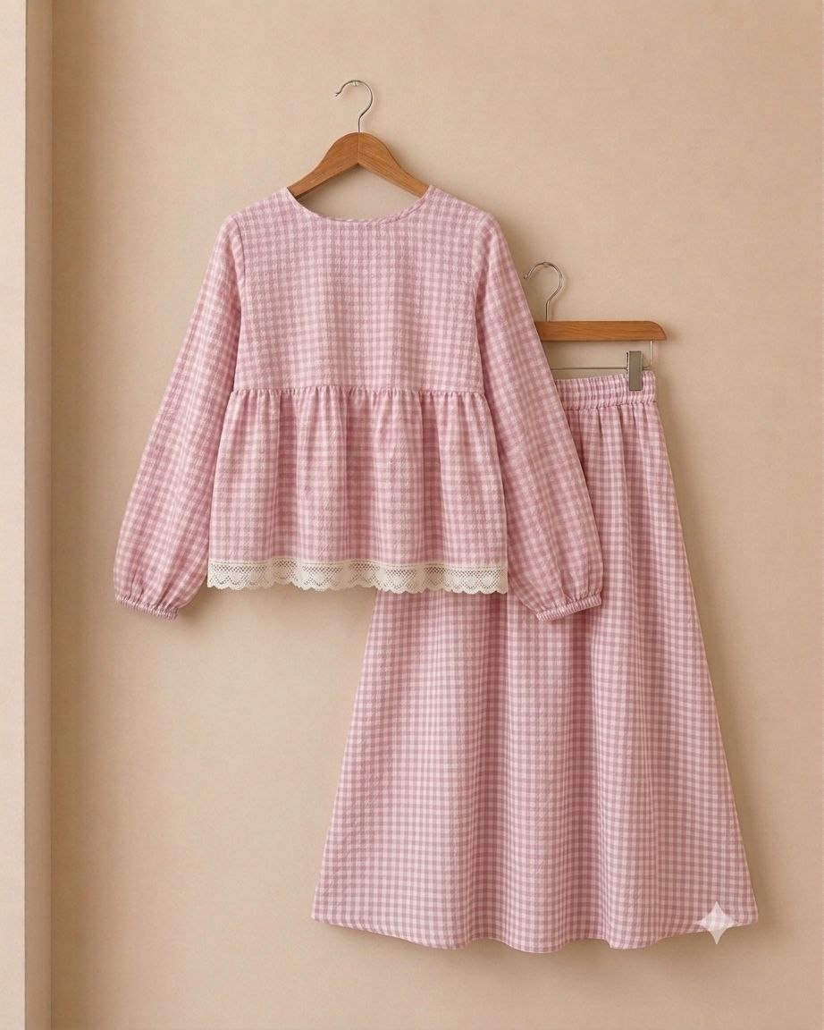 Gingham set