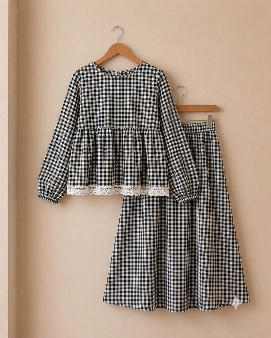 Gingham set