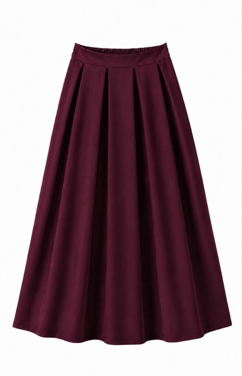 Pleated skirt
