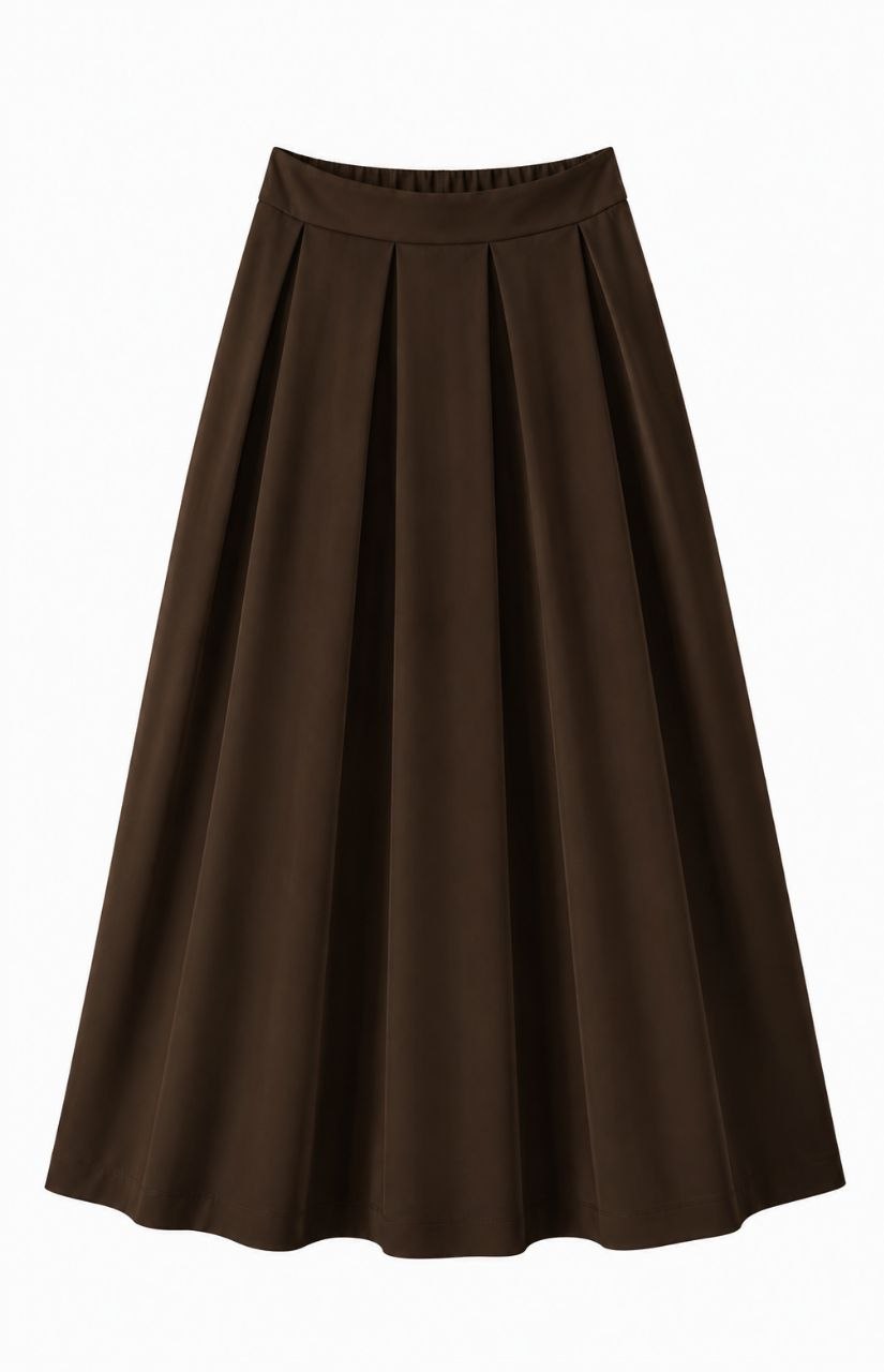 Pleated skirt