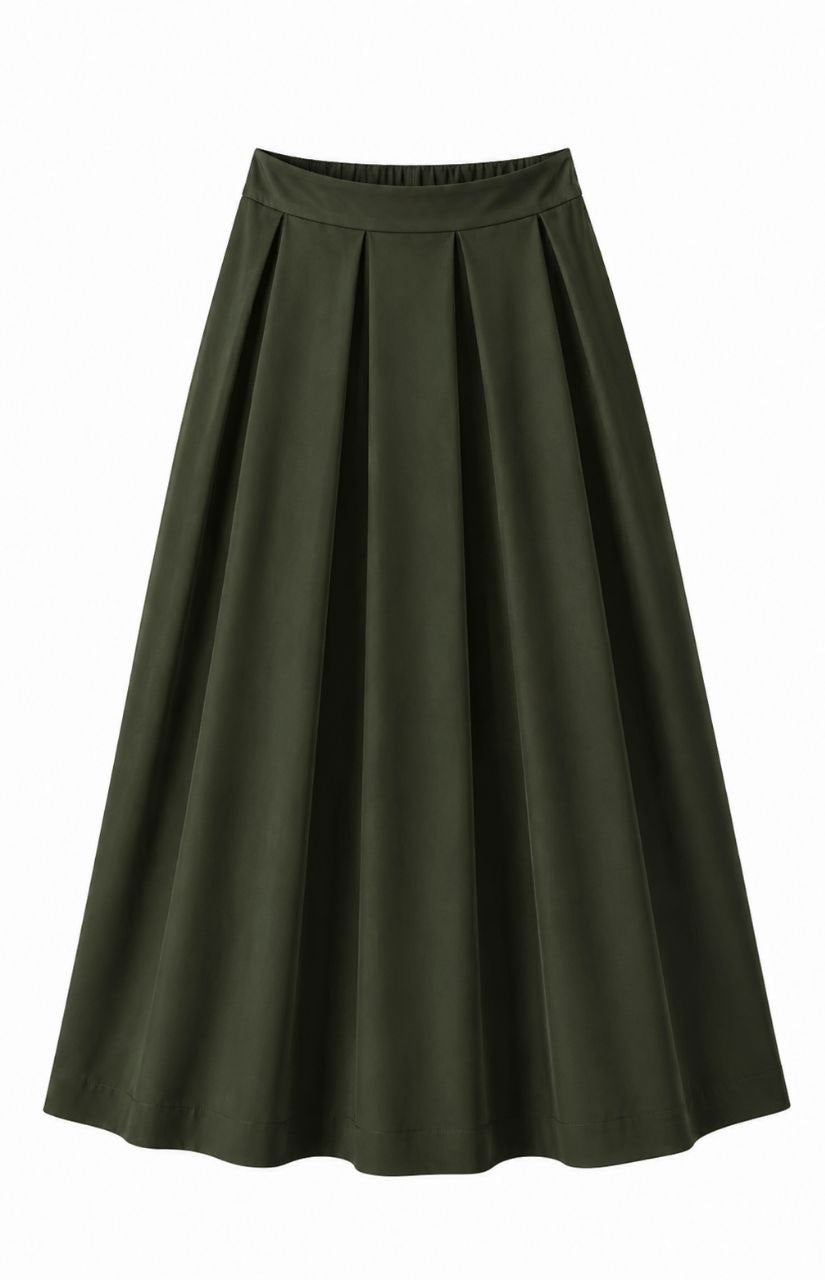 Pleated skirt